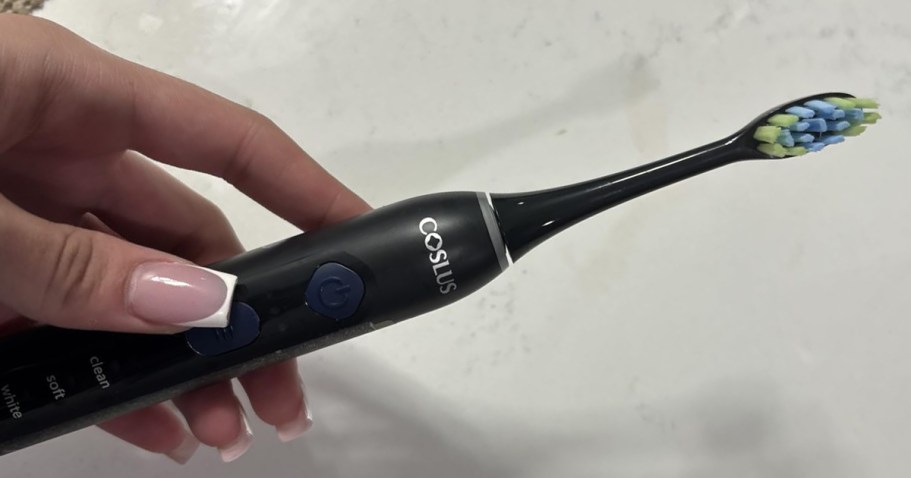 Sonic Electric Toothbrush Only $4.79 on Amazon – 30 Days of Battery Life on 1 Charge!