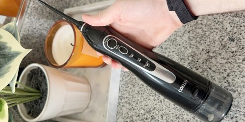 Cordless Water Flosser Only $7.99 Shipped on Amazon | One Charge Lasts Up to 30 Days!