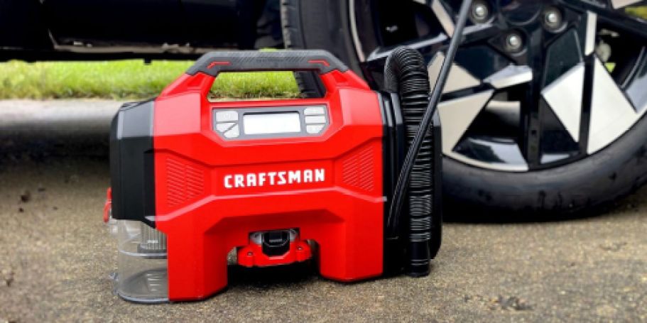 Lowe’s Daily Deals | 50% Off Craftsman Cordless Inflator & More