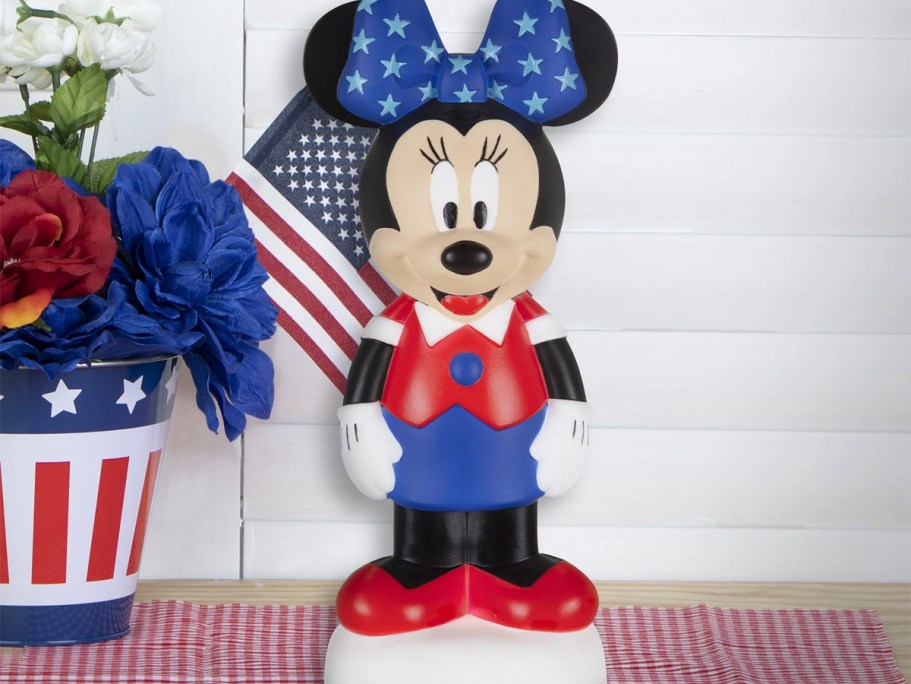 Patriotic Disney Minnie & Mickey Blow Molds Under $15 at Walmart