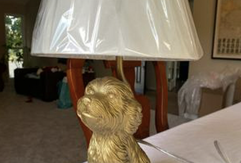 Walmart Is Selling an Anthropologie Inspired Dog Lamp for Almost $250 Less