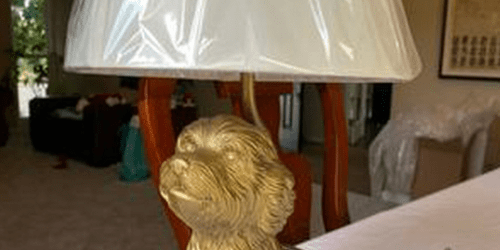Walmart Is Selling an Anthropologie Inspired Dog Lamp for Almost $250 Less