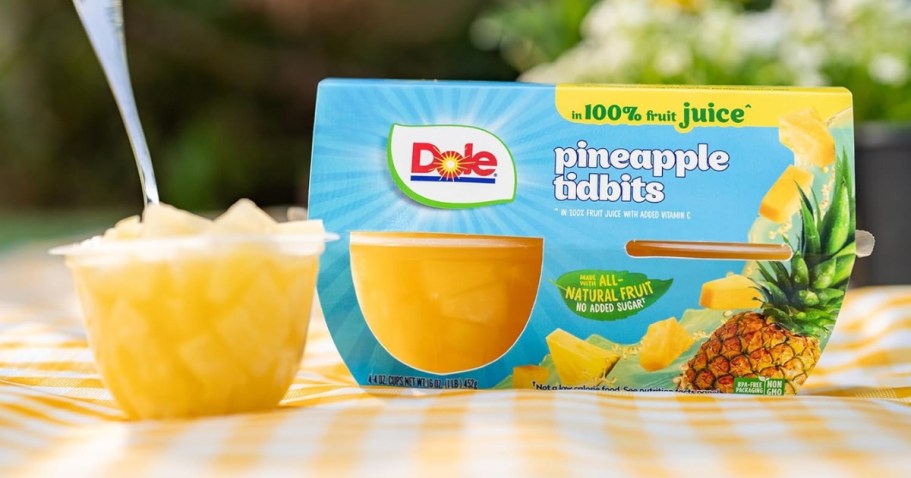 Dole Pinapple Cups 12-Pack Just $6.85 Shipped on Amazon