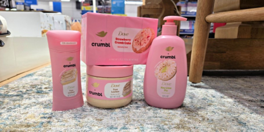 New Dove x Crumbl Key Lime Pie Scent Exclusively at Walmart