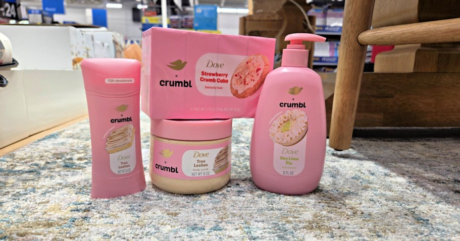 New Dove x Crumbl Key Lime Pie Scent Exclusively at Walmart
