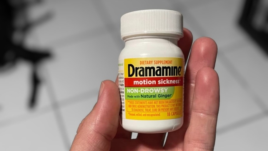 Dramamine Herbal Motion Sickness Relief 18-Count Just $2.56 Shipped on Amazon