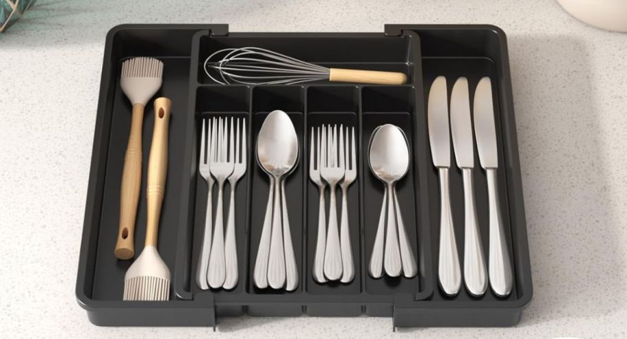 Expandable Silverware Drawer Organizer Just $2.99 on Amazon (Reg. $10)