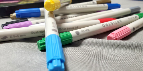 Dual-Tip Acrylic Paint Markers 12-Pack Just $4.99 on Amazon (Reg. $10)