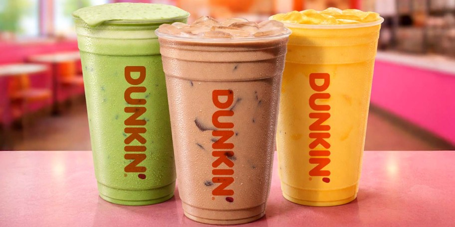three protein dunkin drinks 