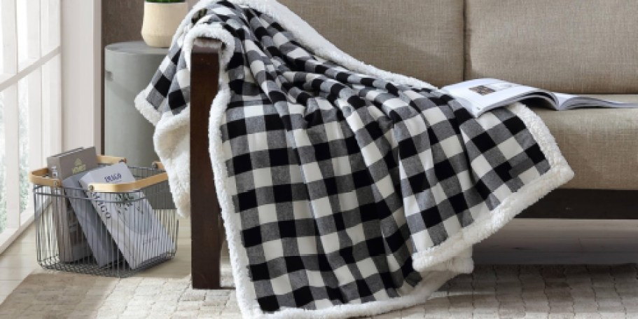 Eddie Bauer Sherpa Throw Blankets Only $10.99 Shipped for Prime Members