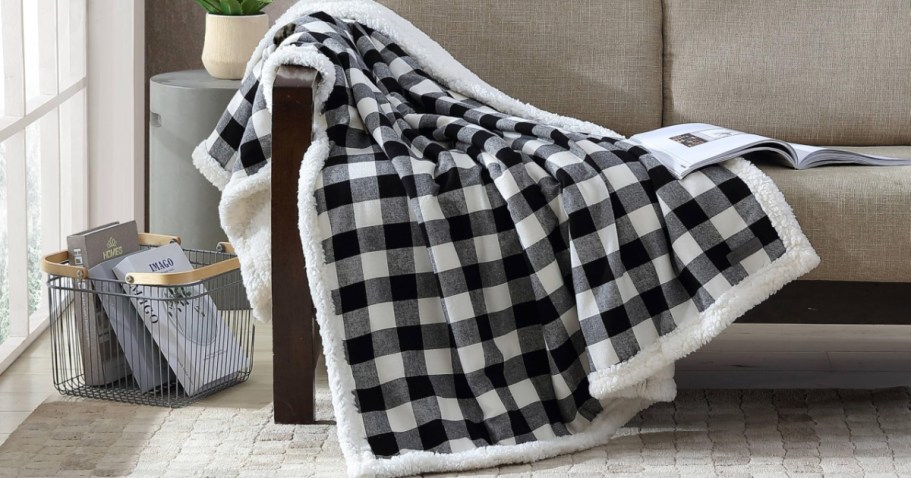 Eddie Bauer Sherpa Throw Blankets Only $10.99 Shipped for Prime Members