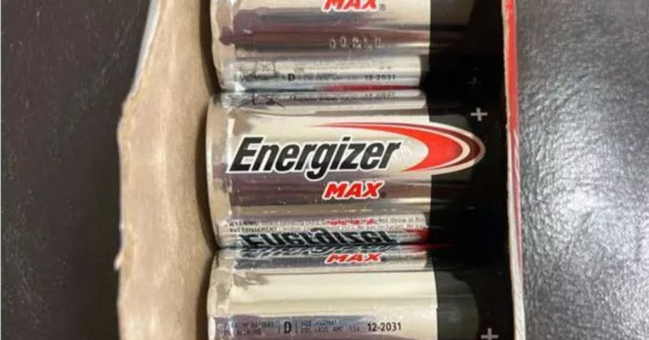 Energizer MAX D Alkaline Batteries 8-Pack Only $6.99 Shipped (Reg. $17)