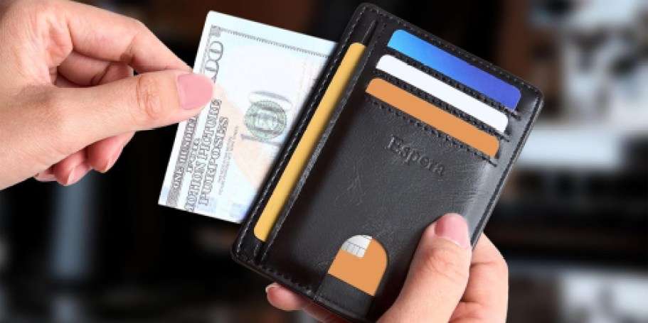 Slim RFID Wallets Just $4.49 on Amazon