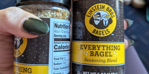 Einstein Bros. Everything Bagel Seasoning 2-Pack Only $5 on Amazon