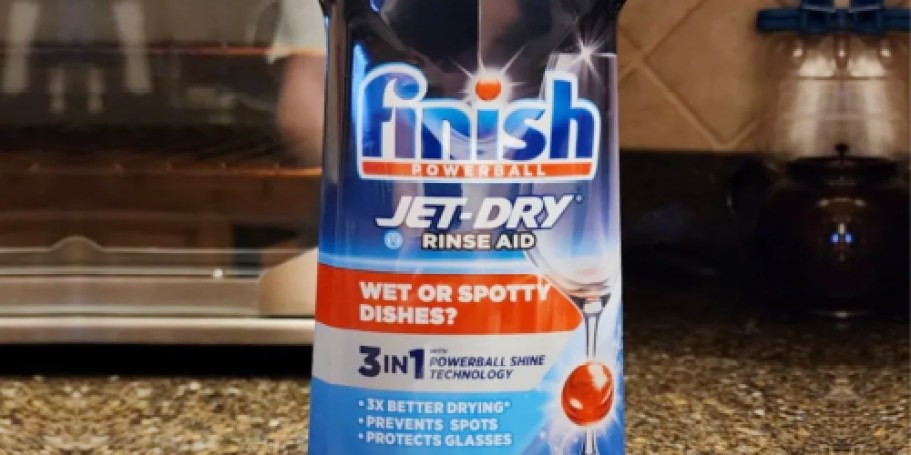 Finish Jet-Dry Rinse Aid 32oz Only $4.89 Shipped on Amazon (Reg. $14)
