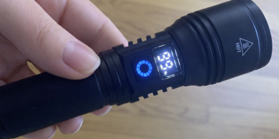 TWO LED Flashlights Only $9.59 on Amazon (Reg. $24)