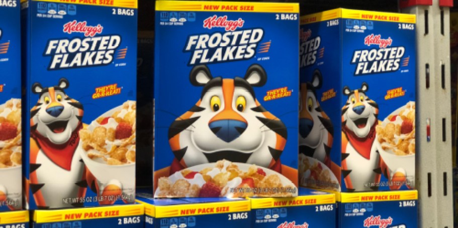 Giant Kellogg’s Frosted Flakes Box Just $5.88 Shipped on Amazon