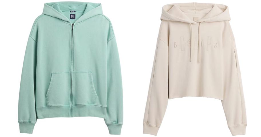 two gap sweatshirts