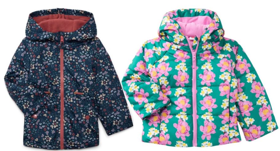 stock image of girl jackets from Walmart