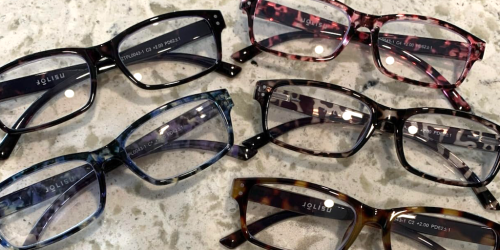 Women’s Reading Glasses 5-Pack Just $7.49 on Amazon (Lightweight + Blue Light Protection)