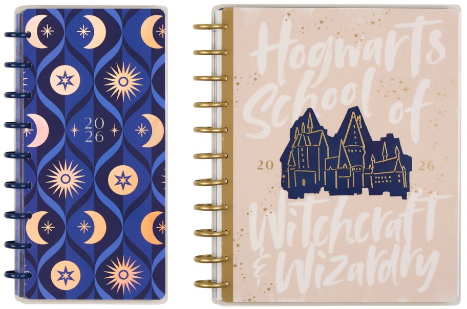 celestial and harry potter planners