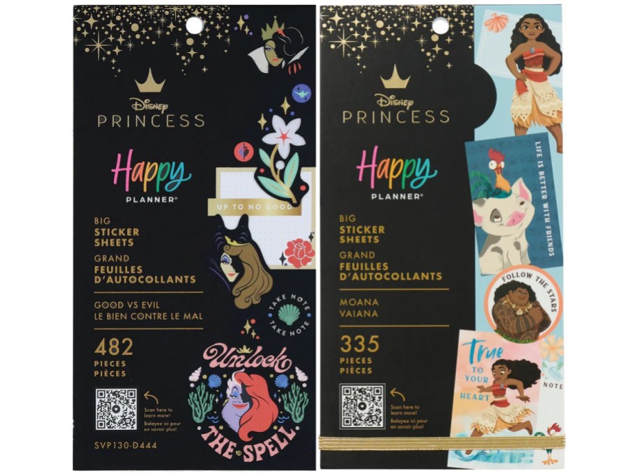Two Disney Happy Planners sticker books.