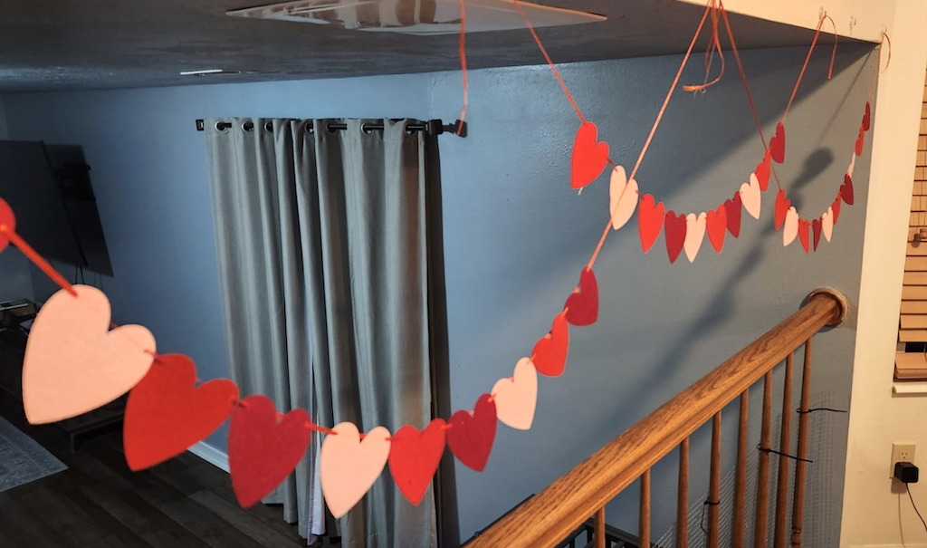 Valentine’s Day Heart Garland Just $4 on Amazon