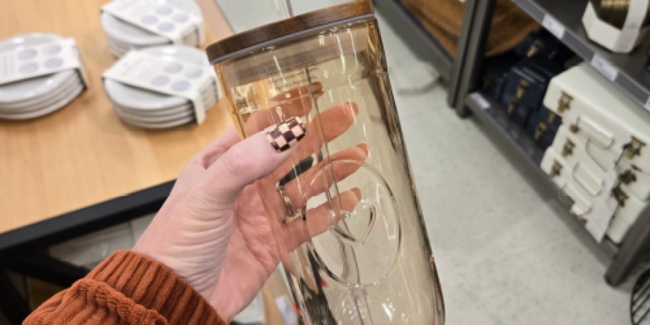 Popular Hearth & Hand Glass Tumblers Only $11.99 on Target.com (Selling Out Fast!)