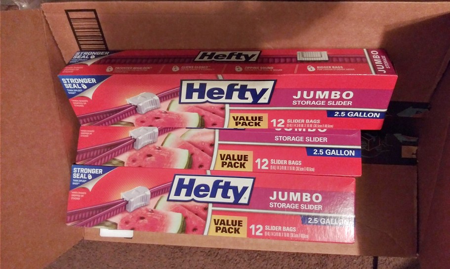 Hefty Slider Jumbo Storage Bags 48-Count Just $8.78 Shipped on Amazon (Reg. $24)