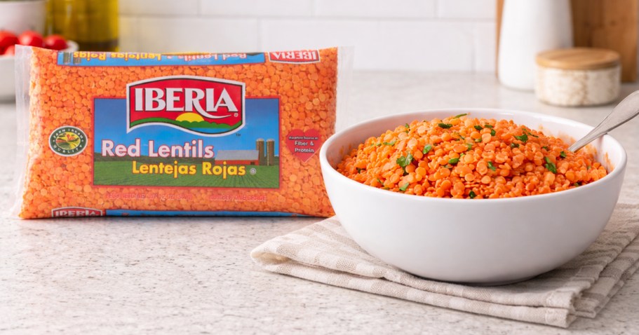 Iberia Red Lentils 12oz Bag Just $1 Shipped on Amazon (Reg. $4)