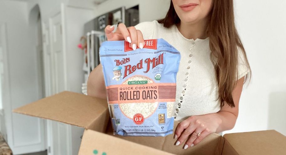 iherb bobs red mill rolled oats