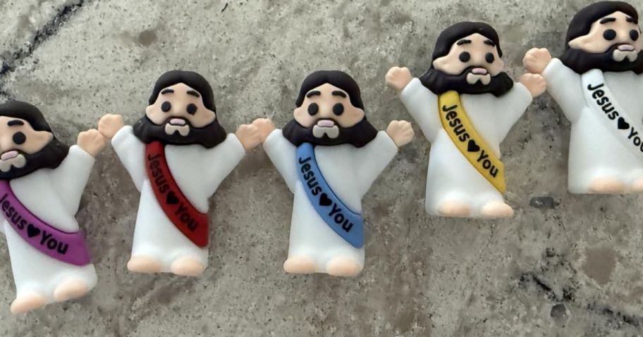 jesus figures on table