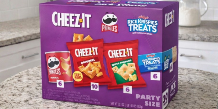 Kellogg’s Snacks 30-Count Variety Packs Just $9.72 Shipped on Amazon