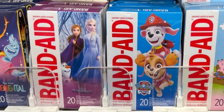 Band-Aid Flexible Fabric Bandages 20-Count from $2 Shipped on Amazon