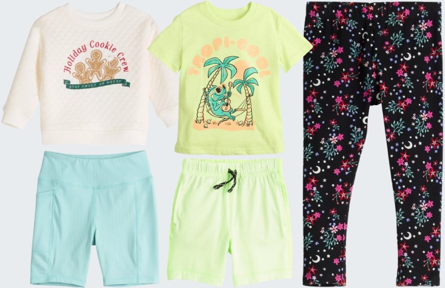 kids tops and bottoms