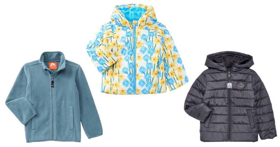 three kids jackets