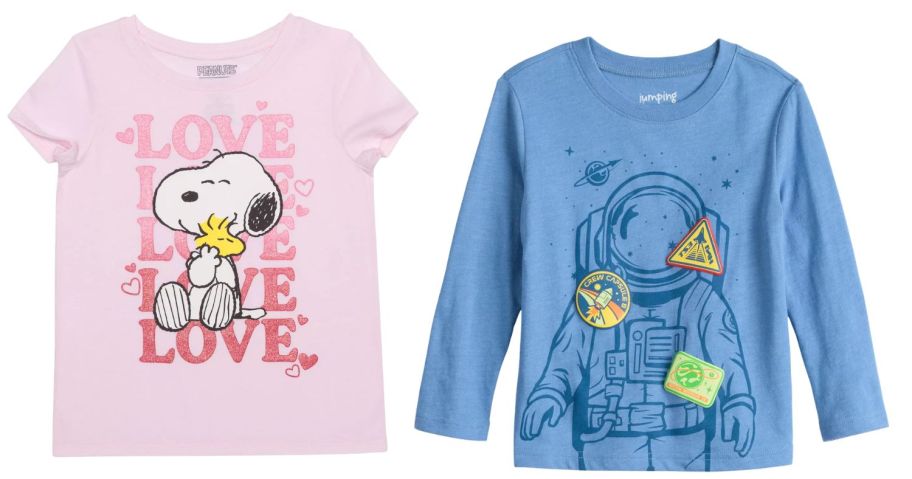 a boys and girls top