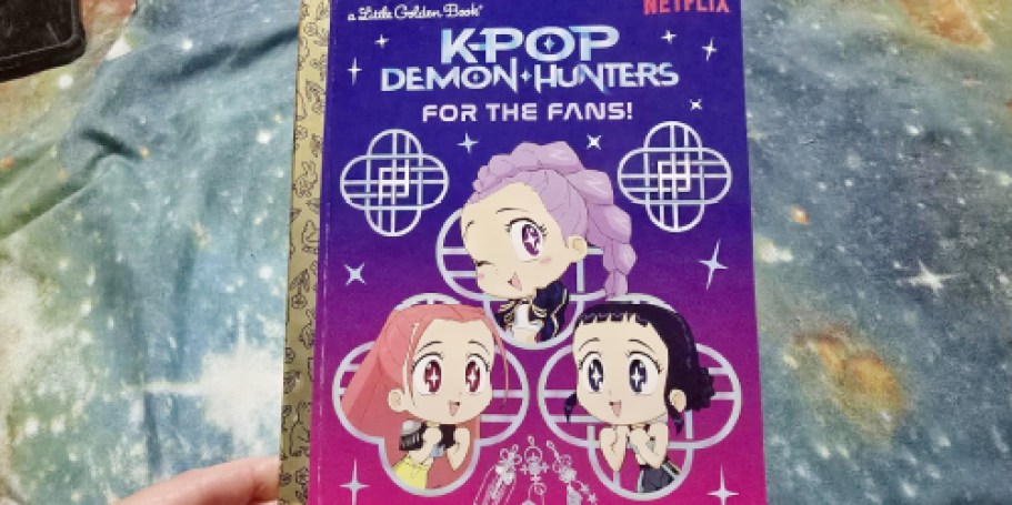 KPop Demon Hunters Little Golden Book Only $5 on Amazon