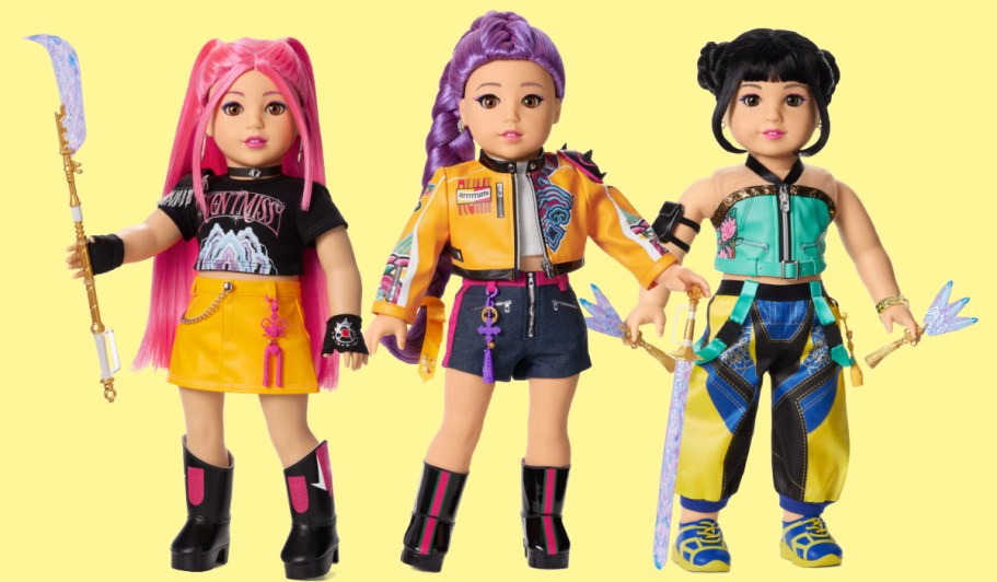 American Girl K-Pop Demon Hunters Dolls Just Dropped (Preorder Now!)