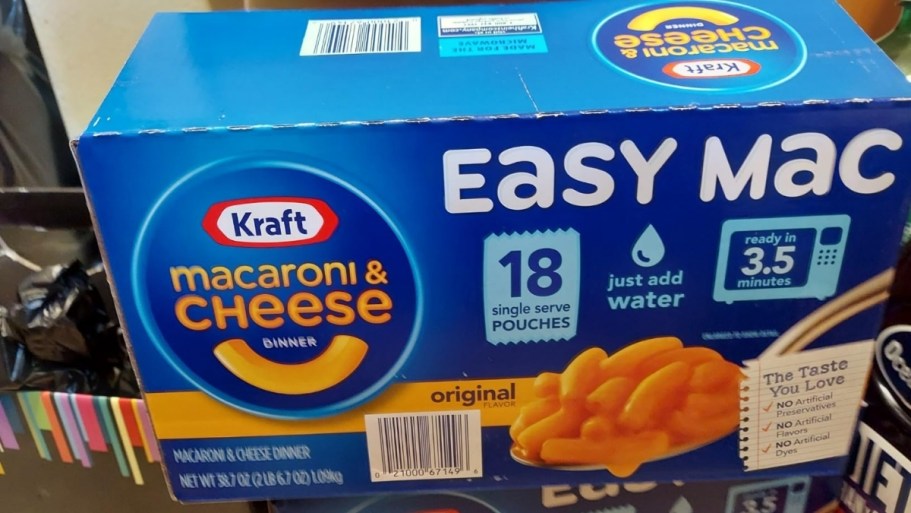 Kraft Easy Mac 18-Pack Just $5 Shipped on Amazon