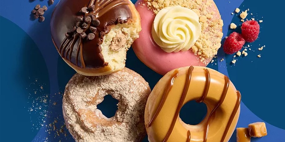 Free Krispy Kreme Winter Doughnut w/ Any Purchase!