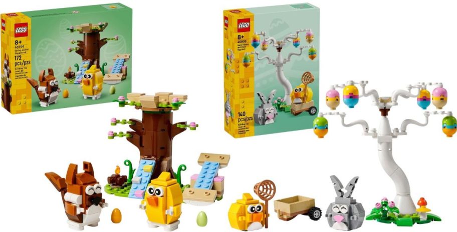 two spring lego sets