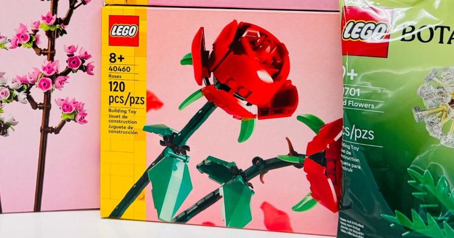 LEGO Roses Under $10 on Amazon & Walmart.com + More Valentine’s Day Sets