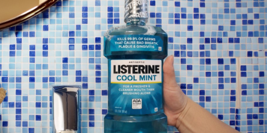 Listerine Mouthwash Only $5 Shipped on Amazon (Reg. $11)