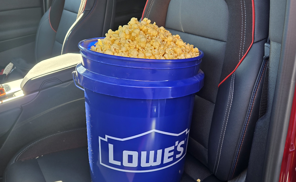 Bring ANY Bucket to Cinemark & Get It Filled With Popcorn for $5 (+ Lowe’s Bonus Offer)
