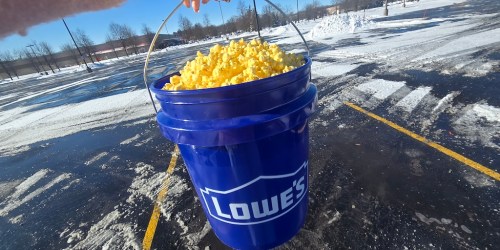 Starts NOW: Bring Any Bucket to Cinemark and Get It Filled With Popcorn for $5 (+ Lowe’s Bucket Offer)