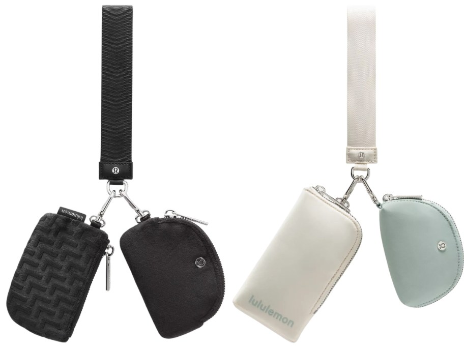 stock images of lululemon dual pouch wristlets
