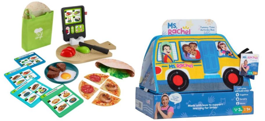 a fisher price and ms rachel toy