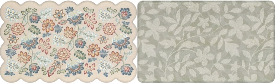 two anti fatigue kitchen mats