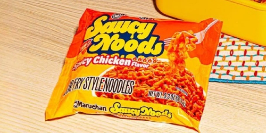 NEW Maruchan Saucy Noods Flavors 20-Count Just $14.88 Shipped on Amazon